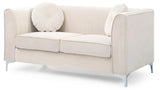 Delray - Micro Suede Loveseat - Furniture Home Direct