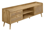 TV Stand, Console, Media Entertainment Center, Storage Cabinet, Transitional - Furniture Home Direct