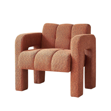 31.10" Boucle Upholstered Accent Chair - Furniture Home Direct