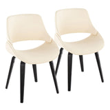 Fabrico - Mid Century Modern Comfortable Design Dining Chair (Set of 2) - Furniture Home Direct
