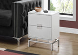 Accent Side Table, Storage Drawer, Modern Design - Furniture Home Direct