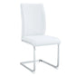 Luxury Simple Arch Chair, High Resilience With Metal Legs - Furniture Home Direct