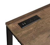 Tyrese - Writing Desk With USB - Furniture Home Direct
