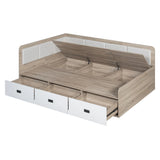 Daybed With 3 Drawers And 3 Storage Compartments - Furniture Home Direct