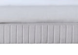 Queen Upholstered Bed - Beige - Furniture Home Direct