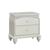 Maverick - Night Stand - Silver - Furniture Home Direct
