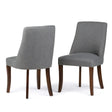 Walden - Deluxe Dining Chair (Set of 2) - Slate Gray - Furniture Home Direct