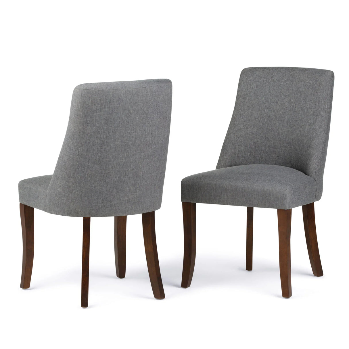 Walden - Deluxe Dining Chair (Set of 2) - Slate Gray - Furniture Home Direct