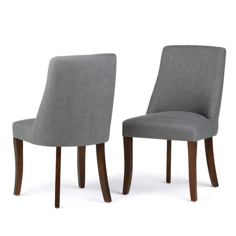 Walden - Deluxe Dining Chair (Set of 2) - Slate Gray - Furniture Home Direct