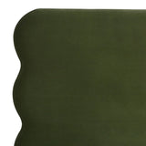 Stockholm - Modern Wavy Headboard Platform Bed - Furniture Home Direct