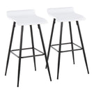 Ale - Contemporary Fixed-Height Bar Stool (Set of 2) - Furniture Home Direct