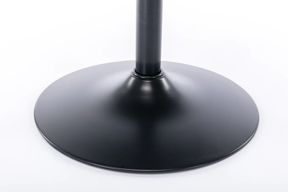 Counter Height Bar Stools Tufted Upholstered Dark Gray - Furniture Home Direct
