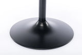 Counter Height Bar Stools Tufted Upholstered Dark Gray - Furniture Home Direct
