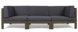 Outdoor Patio Sofa - Dark Gray - Furniture Home Direct