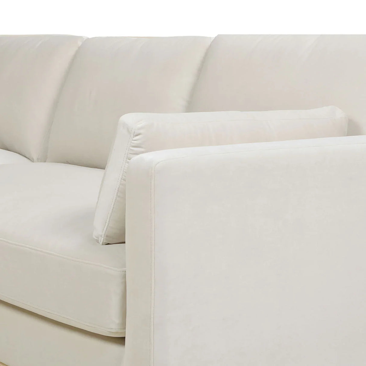 Knox - Modern Farmhouse Reversible Chaise Sectional Sofa - Furniture Home Direct