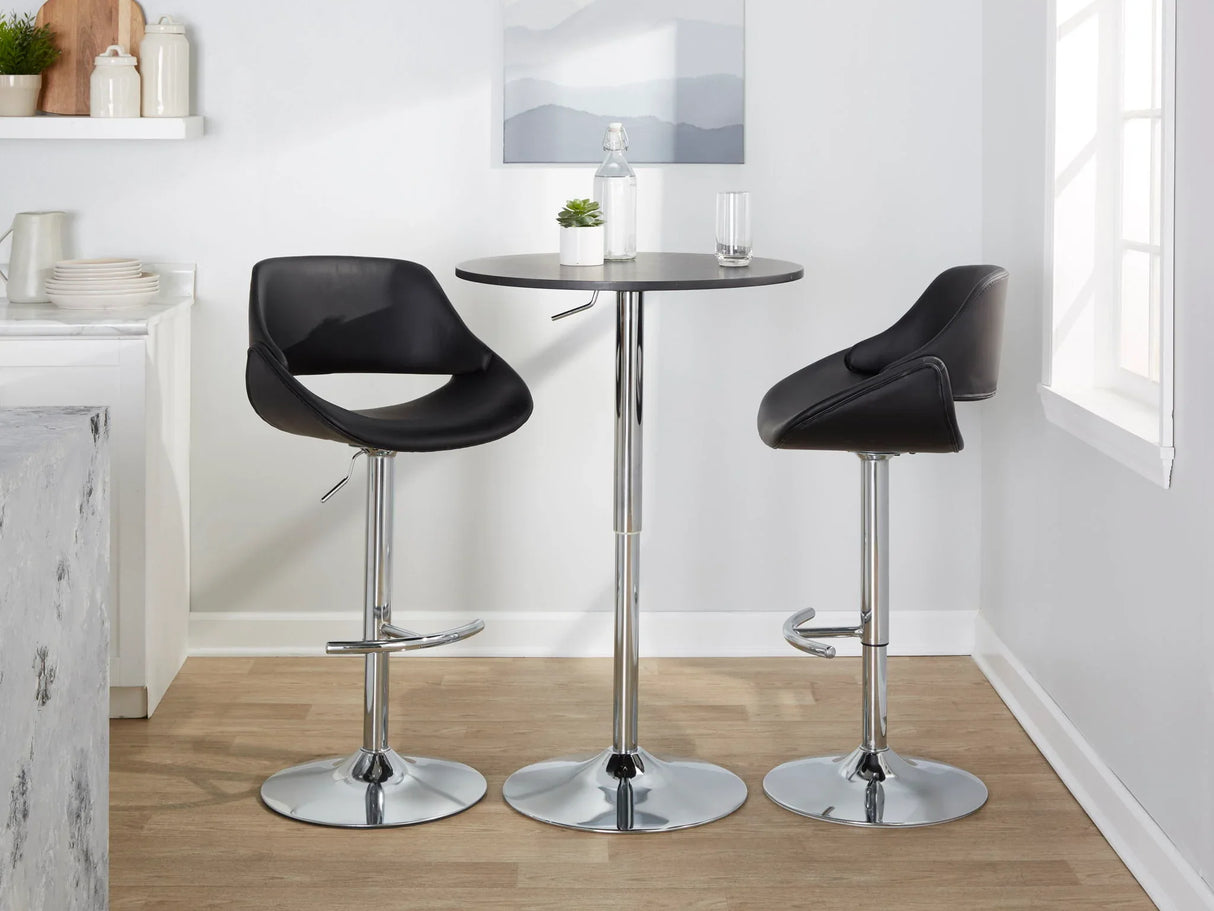 Elia - Contemporary Adjustable Bar Table - Furniture Home Direct