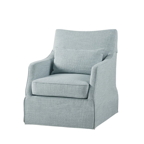 Traditional Design London Skirted Swivel Chair - Furniture Home Direct