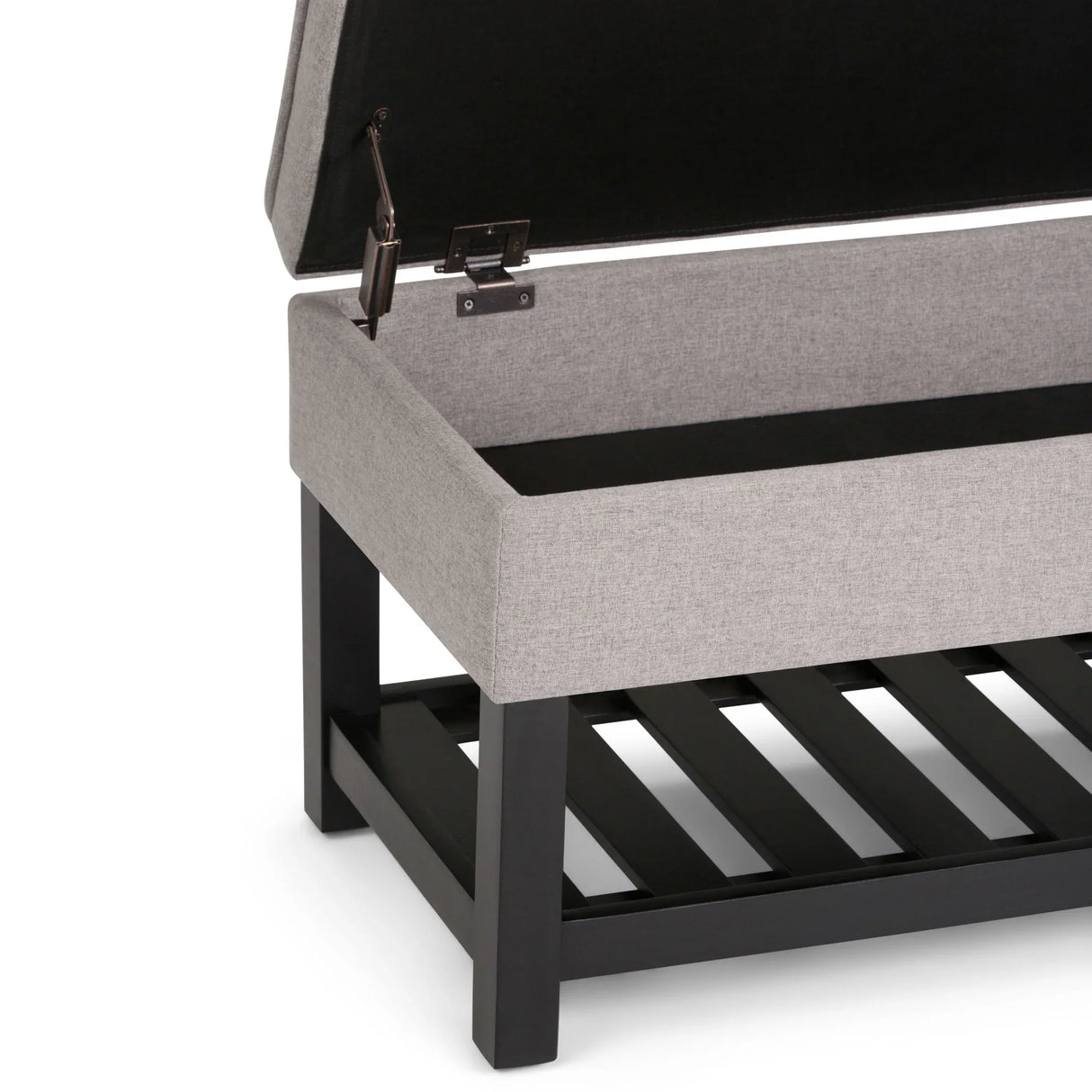 Cosmopolitan - Storage Ottoman Bench With Open Bottom - Furniture Home Direct