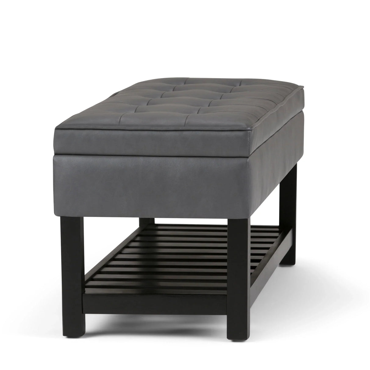 Cosmopolitan - Storage Ottoman Bench With Open Bottom - Furniture Home Direct