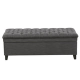 Juliana - Storage Ottoman With Birch Legs