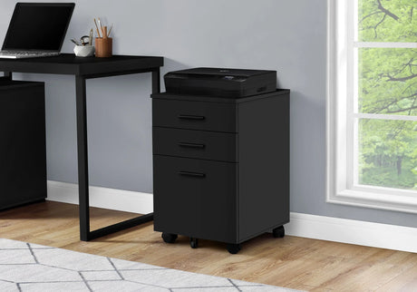 File Cabinet, Rolling Mobile, Storage Drawers, Printer Stand, Office, Work, Contemporary, Modern - Furniture Home Direct