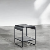 Raziela - End Table - Concrete Gray / Black - Furniture Home Direct