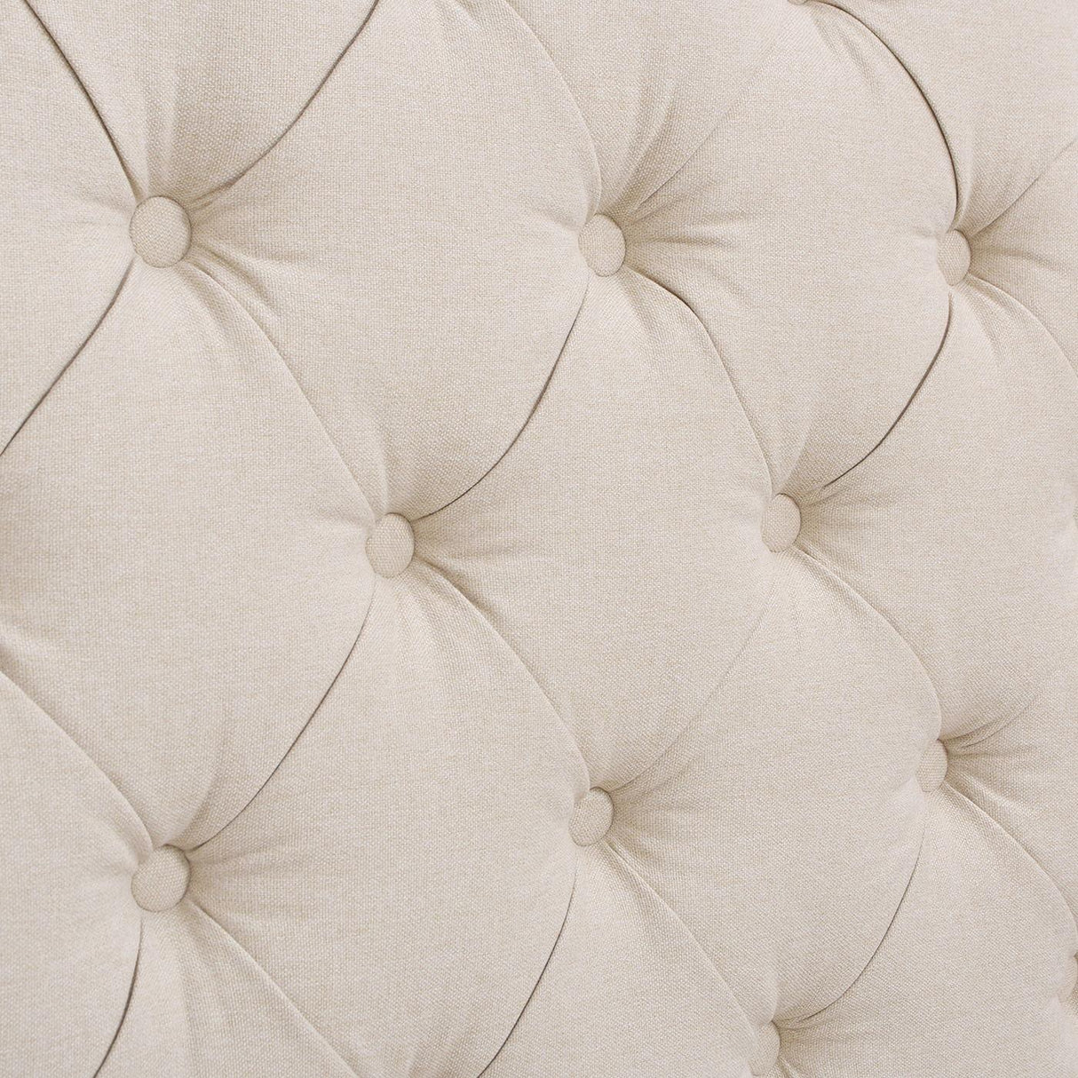Fontana - Handcrafted Wingback Upholstered Platform Bed Frame - Furniture Home Direct