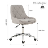 Adjustable And Space-Saving Chair With Golden Electroplated Legs - Furniture Home Direct