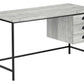 Computer Desk For Home Office, Laptop, 3 Storage Drawers, Contemporary & Moder - Furniture Home Direct