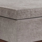 Owen - Lift Top Large Coffee Table Storage Ottoman, Mid Century Style - Furniture Home Direct