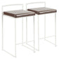 Fuji - Simple Elegance, Contemporary Stackable Counter Stool - Furniture Home Direct
