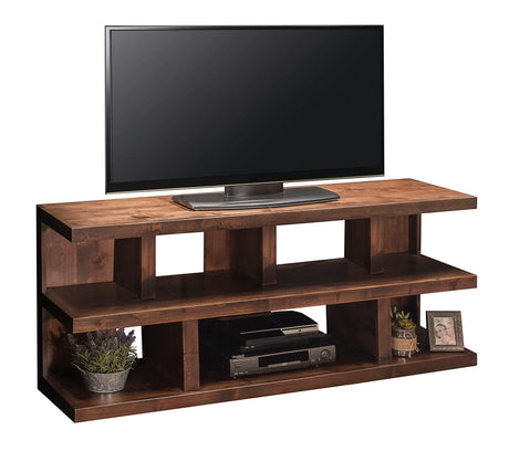 Sausalito - TV Stand Console For TVs Up To 70" - Whiskey - Furniture Home Direct