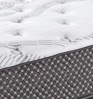 10" Quilted Hybrid Mattress, Medium Firm - Furniture Home Direct