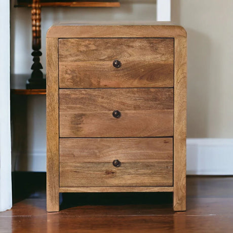 Naya - Nightstand - Oak - Furniture Home Direct
