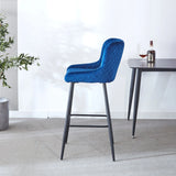 Ergonomic Counter Height Bar Stool (Set of 2) - Furniture Home Direct