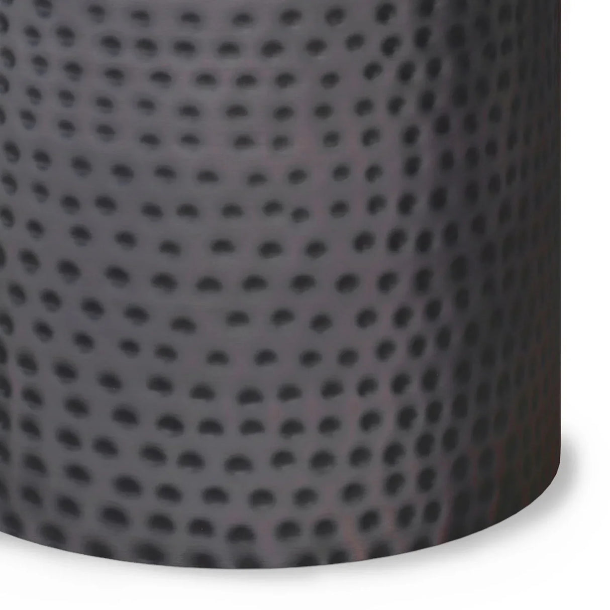 Corbin - Hammered Metal Side Table - Furniture Home Direct