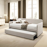 Jagger - Twin Daybed With Trundle - Fog - Furniture Home Direct