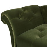 Samuel - Tufted Roll Arm Chaise Lounge - Furniture Home Direct