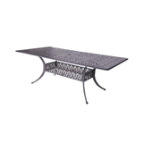 Rectangular Long Dining Set With Sunbrella Cushions - Furniture Home Direct