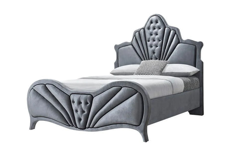 Dante - Queen Bed - Gray - Furniture Home Direct