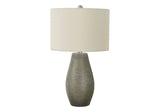 Lighting, Table Lamp, Resin, Contemporary - Gray - Furniture Home Direct