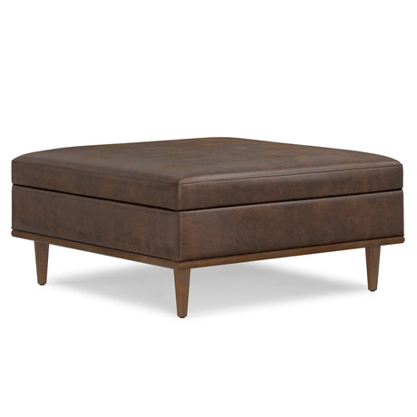 Shiloh - Multifunctional Square Storage Ottoman - Furniture Home Direct