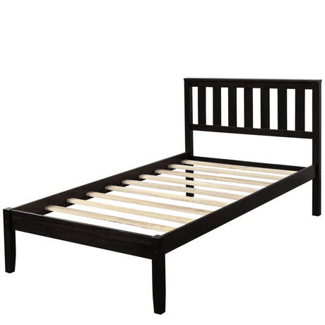 Platform Bed With Headboard, Footboard, Slat Support - Furniture Home Direct