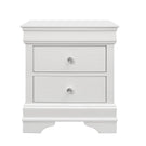 Shaker - Crocodile Metallic Nightstand - Furniture Home Direct