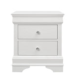Shaker - Crocodile Metallic Nightstand - Furniture Home Direct