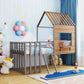 Loft Bed With Roof, Window, Guardrail, Ladder - Furniture Home Direct
