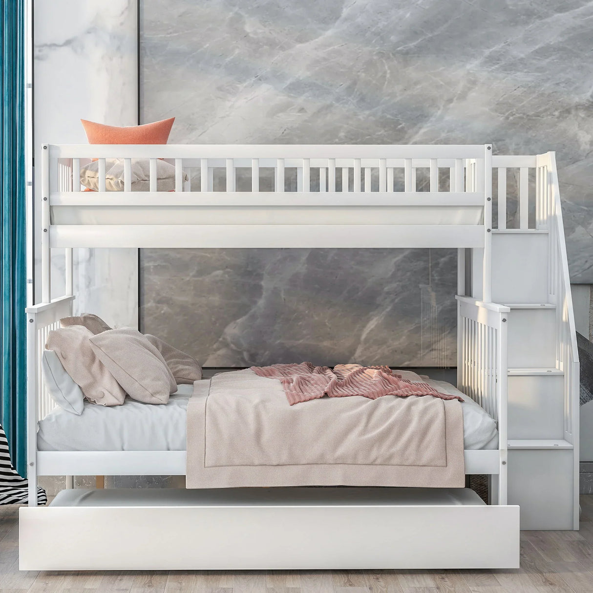 Bunk Bed With Staircase - Furniture Home Direct