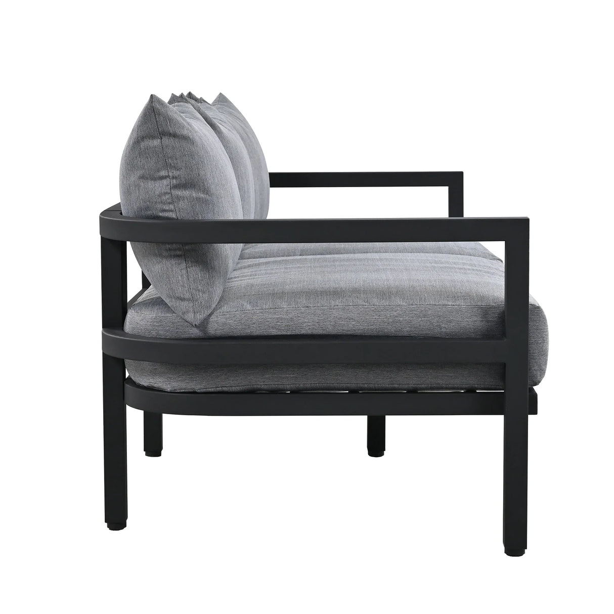 Modern Outdoor Patio Set - Gray - Furniture Home Direct