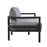 Modern Outdoor Patio Set - Gray - Furniture Home Direct