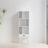 Draper - Mid Century Wide Bookcase And Storage Unit - Furniture Home Direct